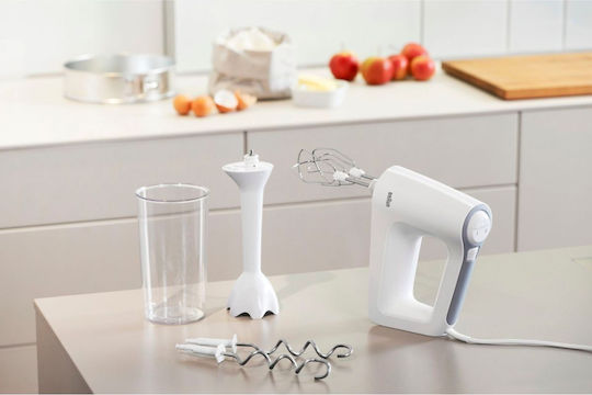 Braun HM 3105 Multimix 3 Hand Mixer 500W White