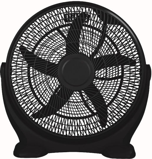 Muhler Floor Fan 80W Fan Diameter 50cm Black