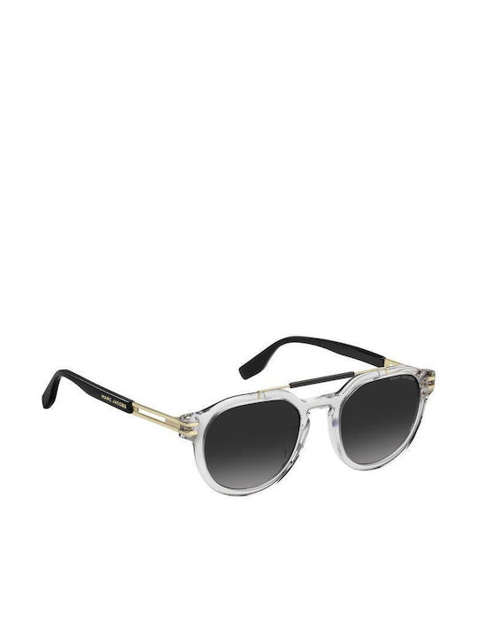 Marc Jacobs Sonnenbrillen mit Transparent Rahmen und Gray Verlaufsfarbe Linse MARC 675/S 900/9O