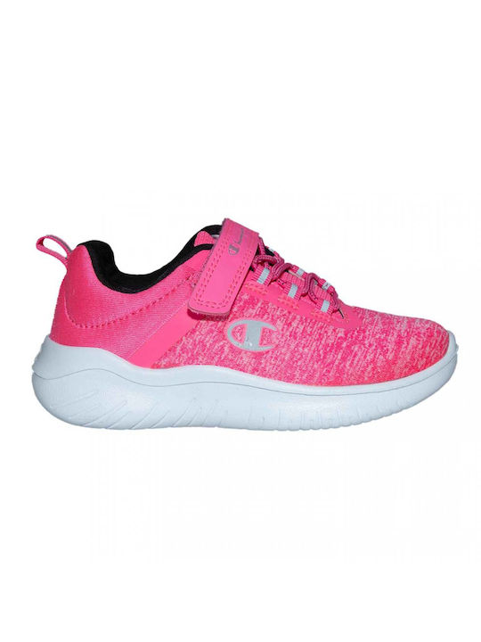 Champion Kids Sneakers with Scratch Fuchsia