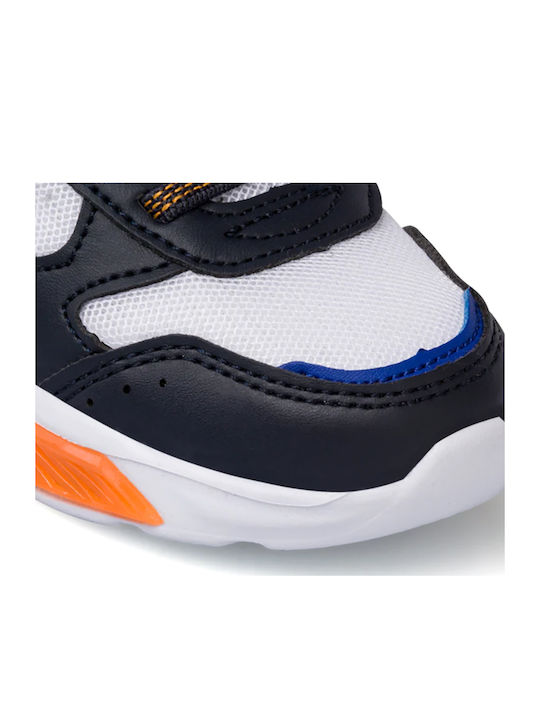 Wave Παιδικά Sneakers με Σκρατς Navy Blue / White S32778-WW006