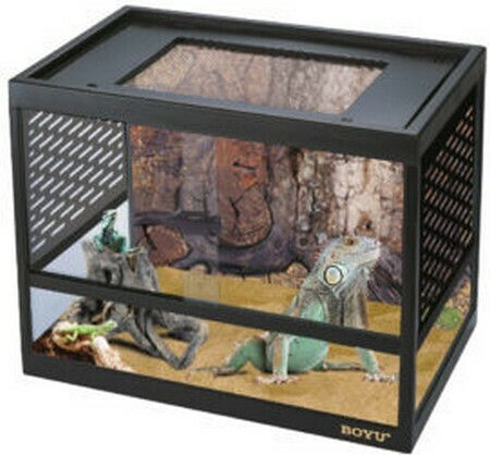Boyu Ενυδρείο Ερπετών Terrarium 44x28x34cm