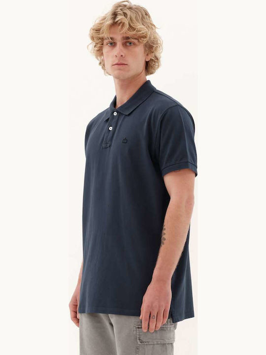 231.EM35.69GD Polo Short Sleeve Blouse Petrol