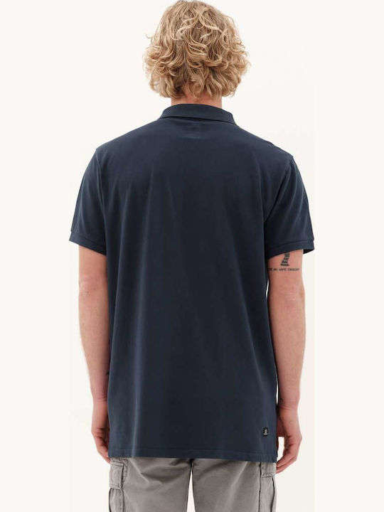231.EM35.69GD Polo Short Sleeve Blouse Petrol