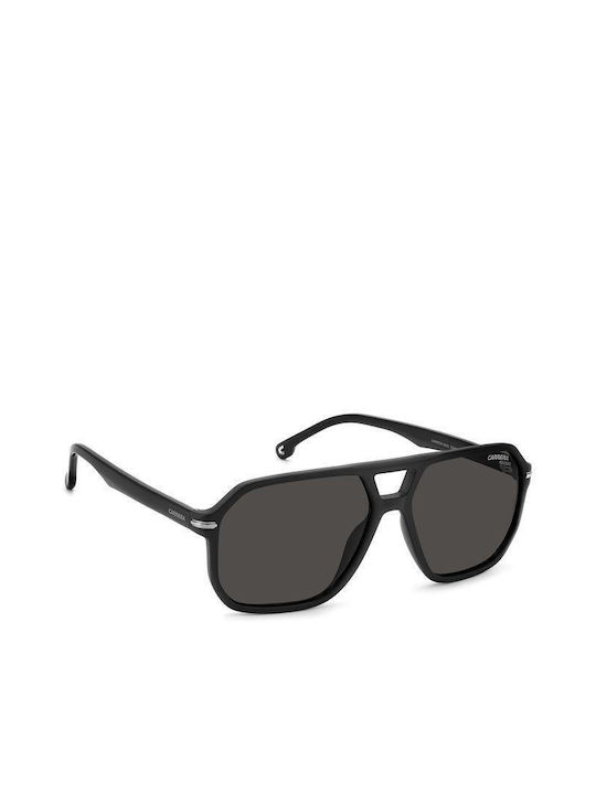 Carrera Men's Sunglasses with Black Plastic Frame and Black Lens 302/S 003/M9