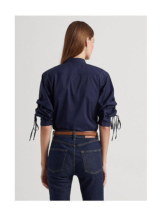 Ralph Lauren Women's Long Sleeve Shirt Navy Blue