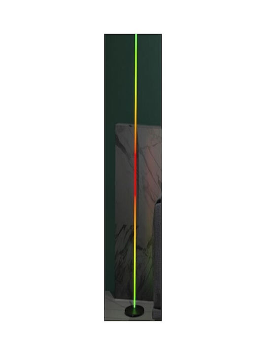 Avide ABLSBL-CL12W-RGBW LED Φωτιστικό Δαπέδου Υ147.5xΜ2.35εκ. με RGB Φως 260lm Γκρι