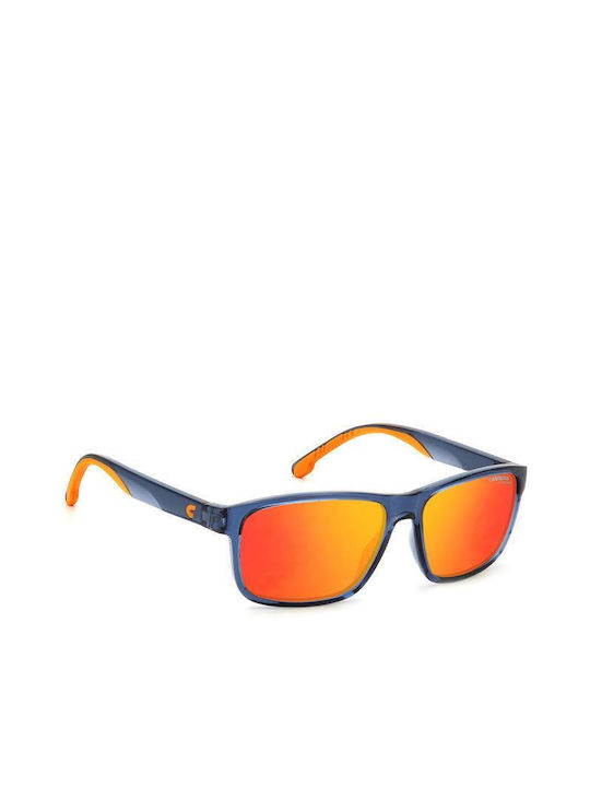 Carrera Sonnenbrillen mit Blau Rahmen und Orange Spiegel Linse 2047T/S RTC/UZ