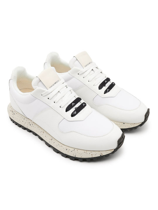 Emporio Armani Ανδρικά Sneakers Λευκά