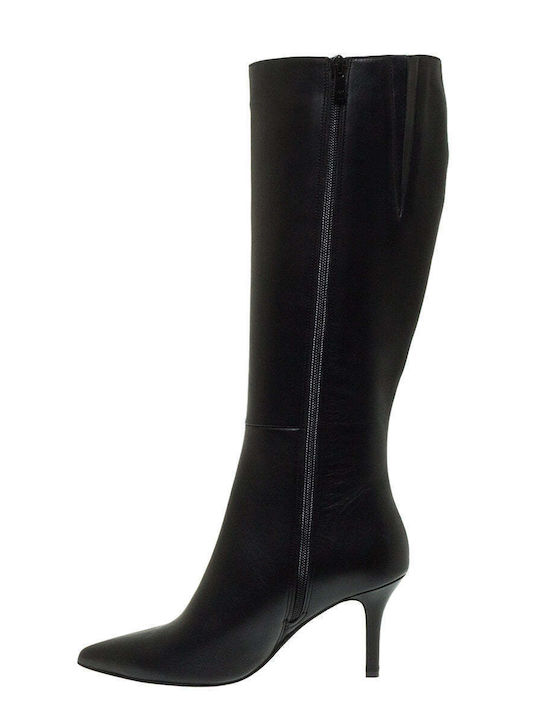 Mourtzi Leather Women's Boots Black