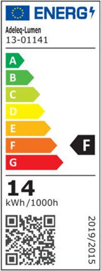 Adeleq Λάμπα LED 14W Τύπου Φθορίου 90εκ. για Ντουί G13 και Σχήμα T8 Φυσικό Λευκό 1400lm