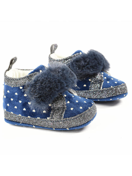 I DO 1039-6nl7 Blue Cuddle Shoes