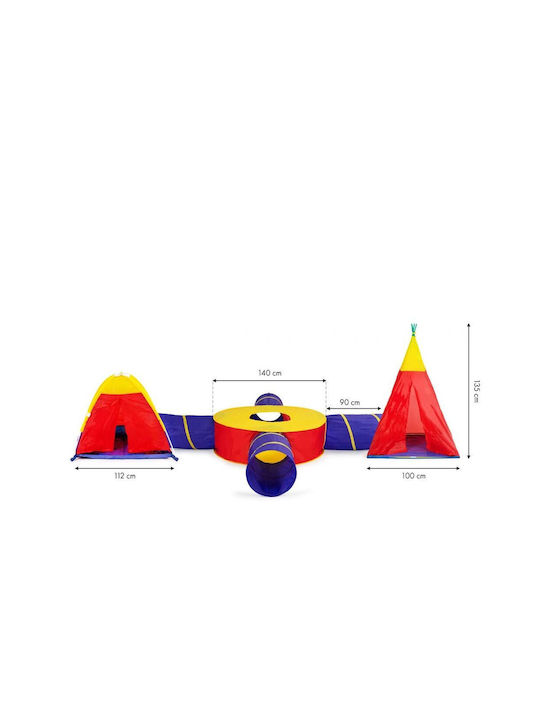 Knorrtoys Παιδική Σκηνή Τούνελ Pop Up Πόλη Πολύχρωμο για 3 χρονών και άνω