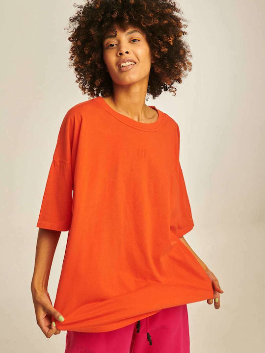 PCP Damen Oversized T-shirt Orange