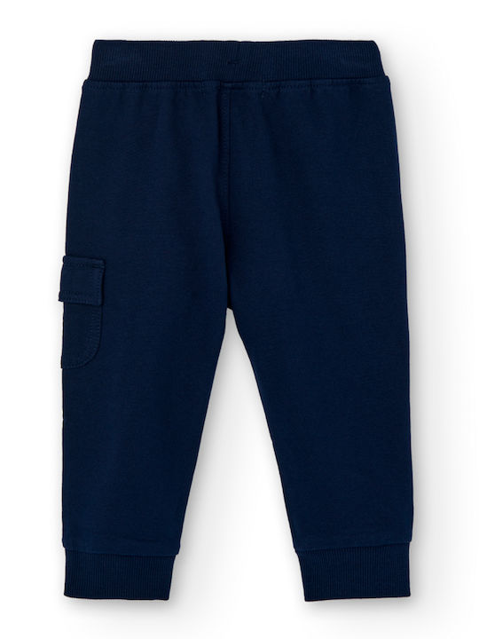 Boboli Kids Sweatpants Navy Blue 1pcs