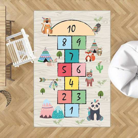 Dimcol Hopscotch 284 Детско килимче Ecru 135x200см Dimcol Hopscotch 284 Детско килимче Ecru 135x200см
