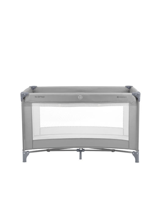 Kikka Boo So Gifted Playpen 2 Levels with Mattress Gray 124x64cm