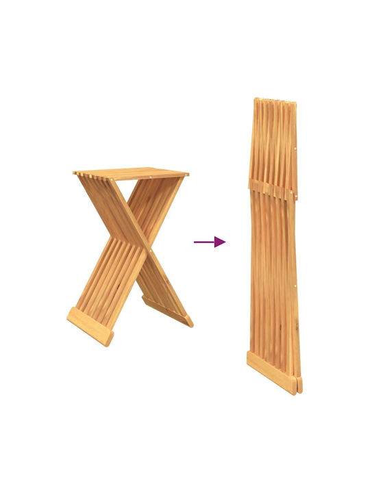 Дървено Външно Табуретче 40x32.5x70см