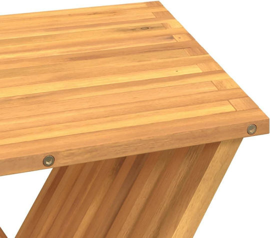 Дървено Външно Табуретче 40x32.5x70см