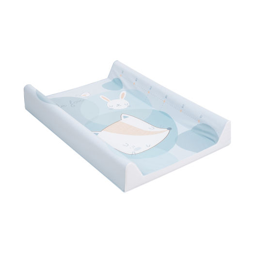 Kikka Boo Soft Changing Pad Little Fox din plastic Albastru pentru pat 50x80cm