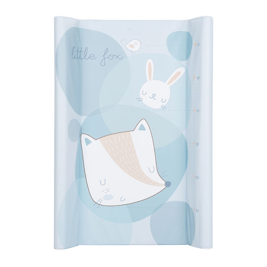 Kikka Boo Soft Changing Pad Little Fox din plastic Albastru pentru pat 50x80cm