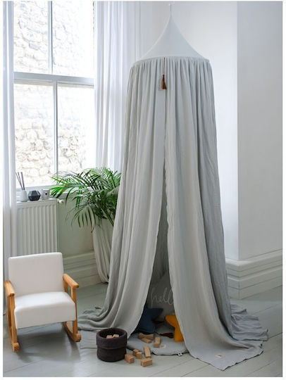 Funna Baby Room Baby Mosquito Net Gray