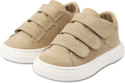 Babywalker Baptism Leather Sneakers Beige