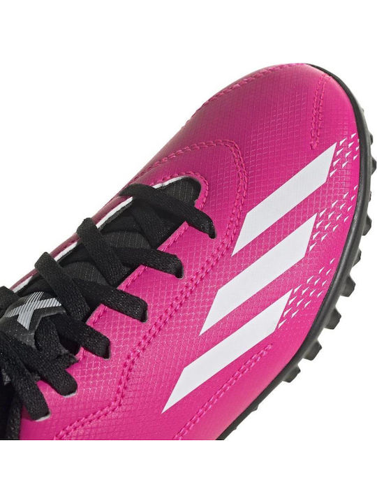 Kids Soccer Cleats & Shoes X Speedportal.4 Turf Shock Pink