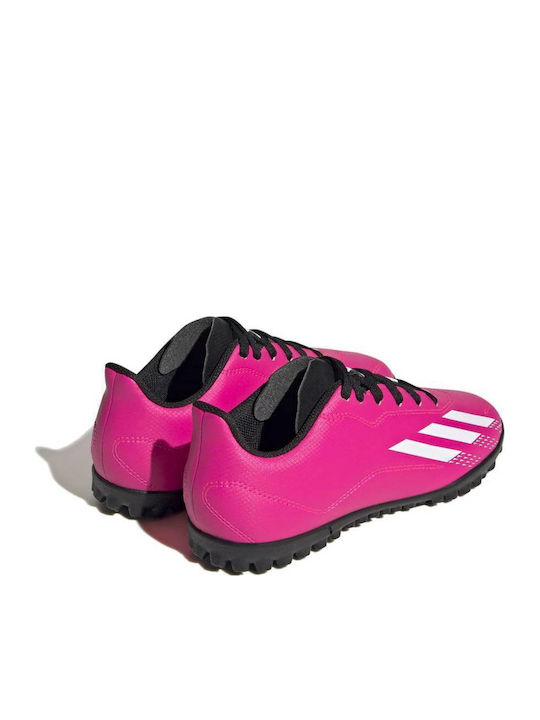 Kids Soccer Cleats & Shoes X Speedportal.4 Turf Shock Pink