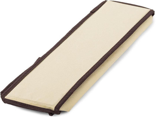Fabric Drawer Organizer for Underwear / Socks in Beige Color 38x28x10cm 1pcs