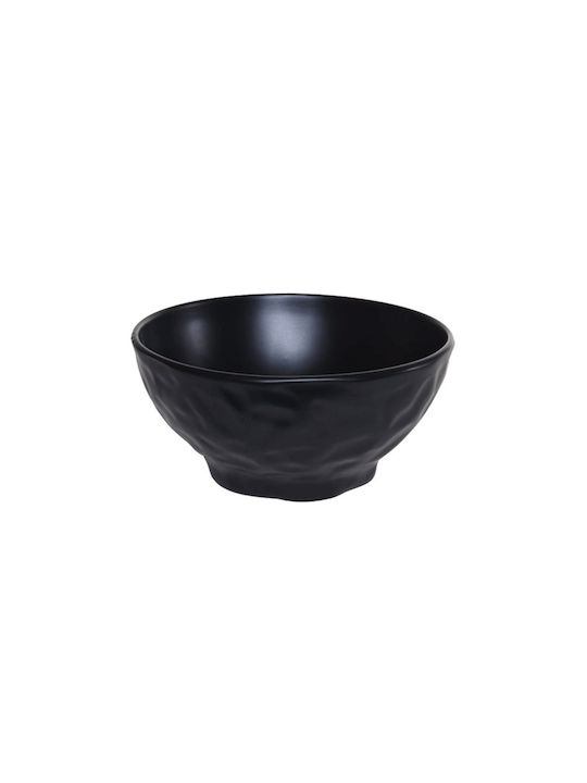 Marva Afrika Ceramic Salad Bowl Black 23x23cm