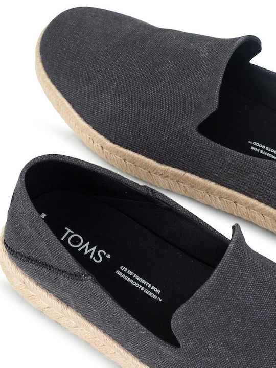 Santiago Men's Espadrilles in Gray Color