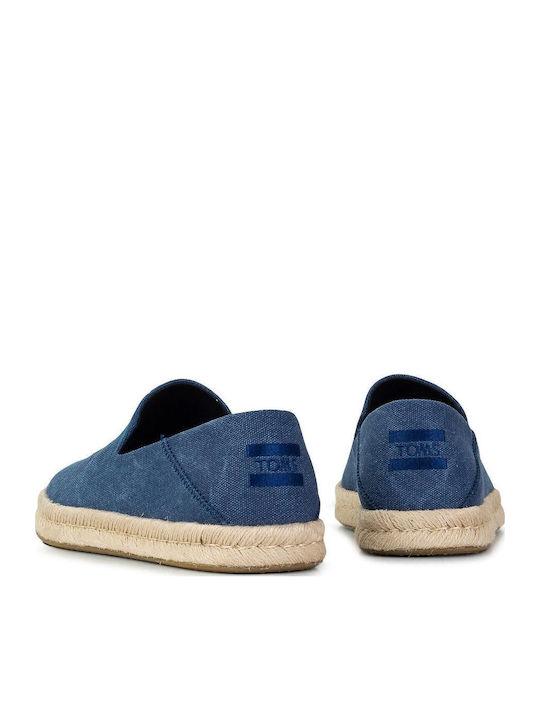 Santiago Men's Espadrilles in Blue Color