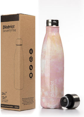 District75 Kinder Trinkflasche Thermos Rostfreier Stahl Lila 500ml