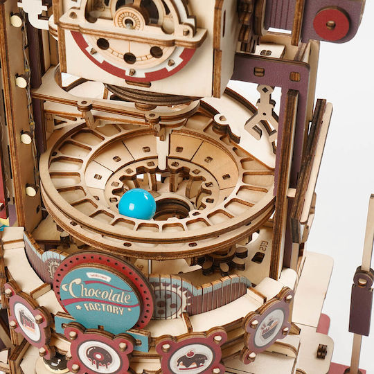 Robotime Wooden Construction Toy Chocolate Factory for Children 14+ years old+ Years