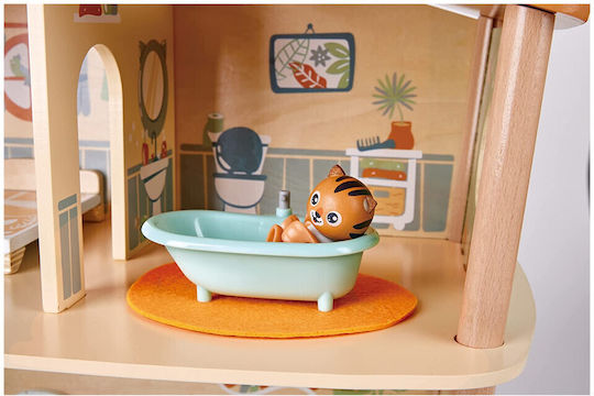 Hape Tigers Jungle House Wooden Dollhouse