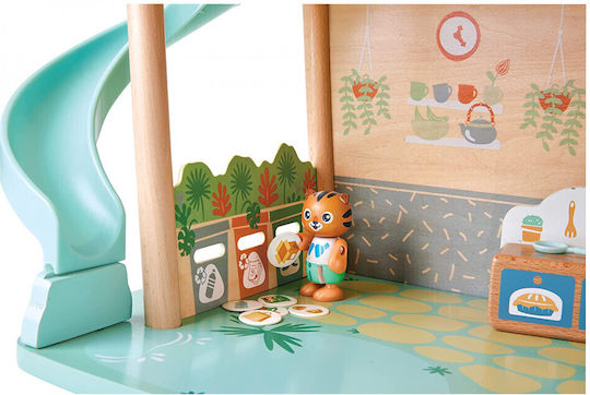 Hape Tigers Jungle House Wooden Dollhouse