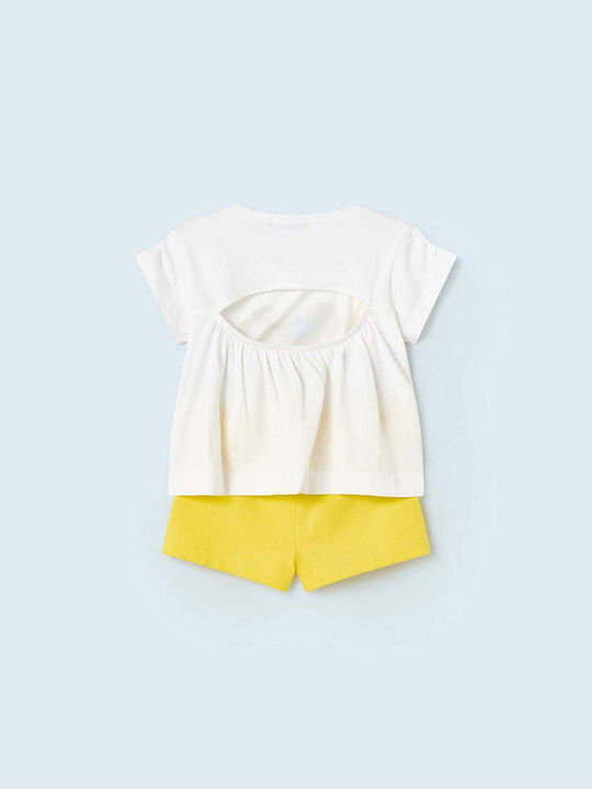 Mayoral Kids Set with Shorts Summer 2pcs White