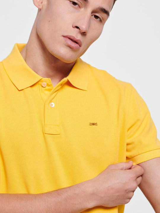 Polo T-shirt Honey Yellow FBM007-001-11-HONEY-YELLOW