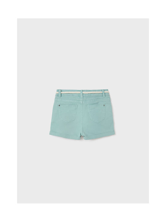 Mayoral Kids Shorts/Bermuda Fabric Turquoise