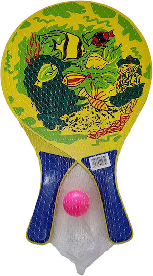 Summertiempo Set Kinderstrandrackets 2Stk mit Ball