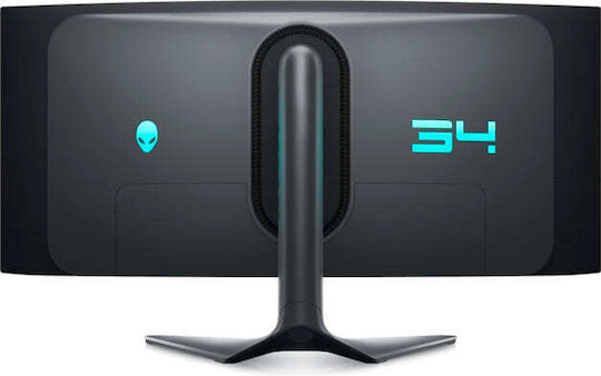Dell AW3423DWF Ultrawide QD-OLED HDR Curved Gaming Monitor 34" QHD 3440x1440 165Hz With Response Time 0.1ms GTG