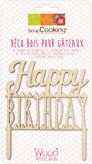 Scrap Cooking Cake Topper Διακοσμητικό για Τούρτα