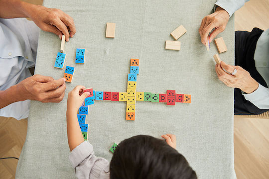 Joc de Societate Domino pentru 1+ Jucători 3+ Ani Plan Toys