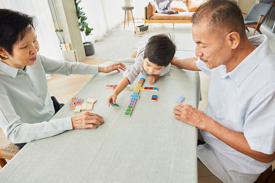 Joc de Societate Domino pentru 1+ Jucători 3+ Ani Plan Toys