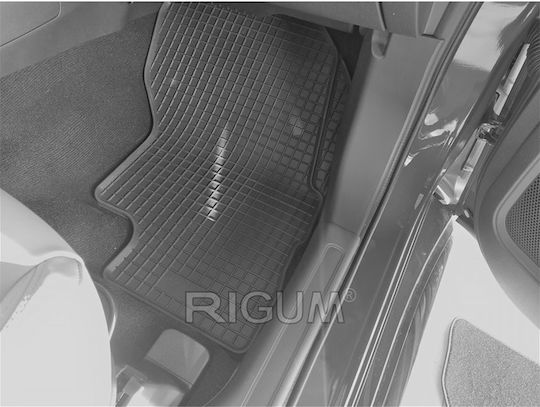 Rigum Комплект Предни и Задни Постелки 4бр от Маркуч за Mitsubishi Извънземният 2013+ Черни