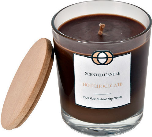 Gooderm Ароматна Свещ от Соя Gooderm Scented Candle Буркан Hot Chocolate 250гр 1бр