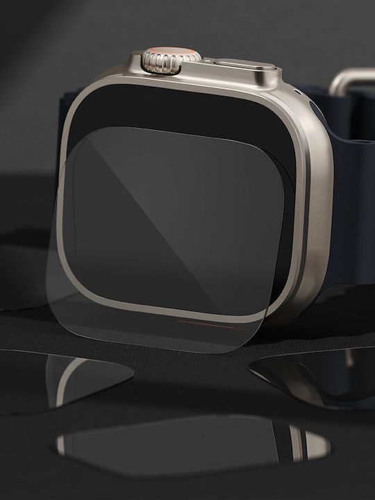 Ringke 4 Pack Tempered Glass Προστατευτικό Οθόνης για το Apple Watch Ultra 49mm