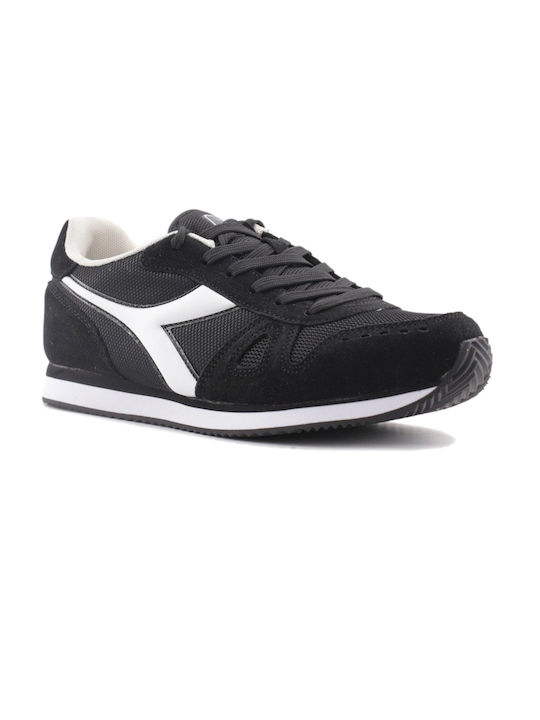 Diadora Simple Run Bărbați Sneakers Negre