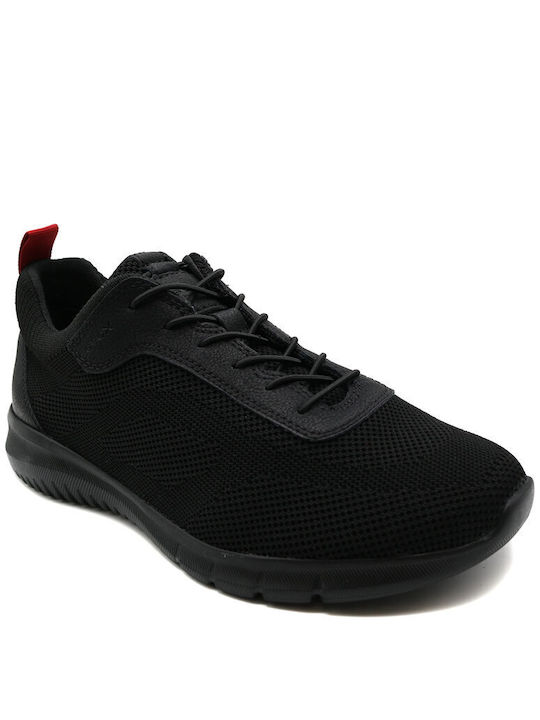 Geox U Monreale A Herren Sneakers Schwarz